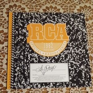 RCA Special Radio Series Vinyl Record - Black and Yellow